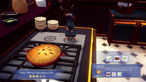 Gooseberry pie dreamlight valley - Throw all gathered ingredients into any pot and use one Coal Ore to cook the dish. Whimsical Pie will give 1,497 Energy and can be sold for 324 Star Coins. Disney Dreamlight Valley is available ...